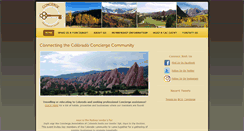 Desktop Screenshot of conciergeofcolorado.com